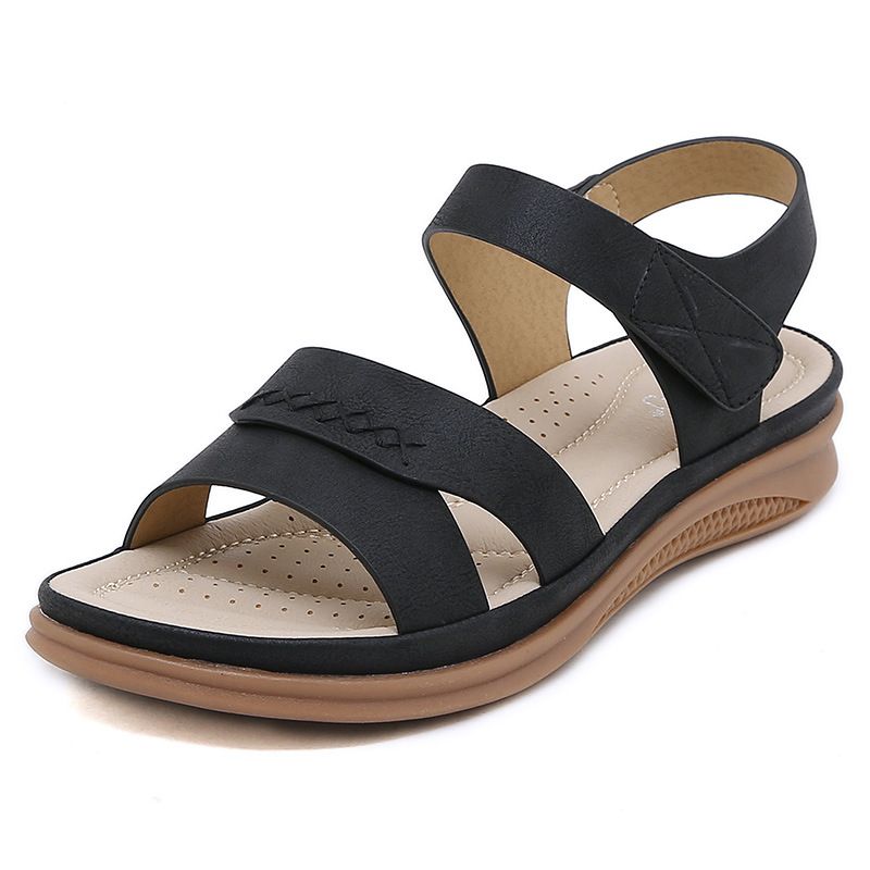 Z637-4 Neu 2025 Für Damen Lässige Leichte Große Slope Heel Bequeme Sandalen_voghion.com