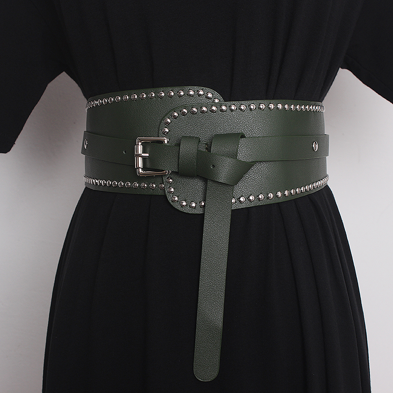 Cintura larga da donna, vestito, camicia, decorazione in vita, cintura estiva rosa viola, alla moda e versatile_voghion.com