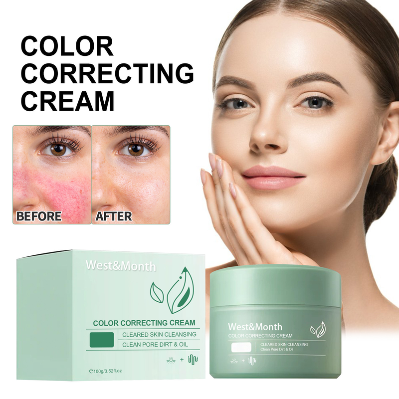 Soin correcteur de couleur West&Month pour éclaircir les taches, réparer le teint terne après une exposition au soleil et hydrater la crème pour la peau_voghion.com
