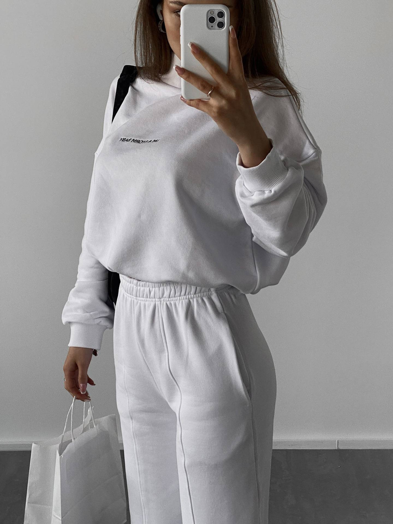 Ensemble de survêtement de sport pour femmes de style européen 2025, sweat à capuche et pantalon imprimés, ensemble deux pièces à la mode_voghion.com