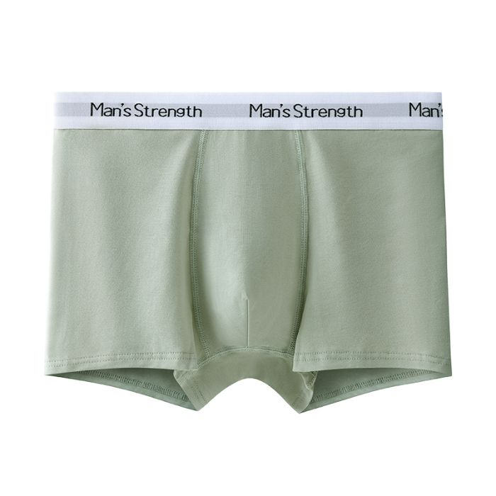 4-teiliges Set mit Boxershorts, große Größe, nahtlos, Baumwollfeile, Herren-Boxershorts, Sommer, dünner Abschnitt, Größe L-3XL_voghion.com