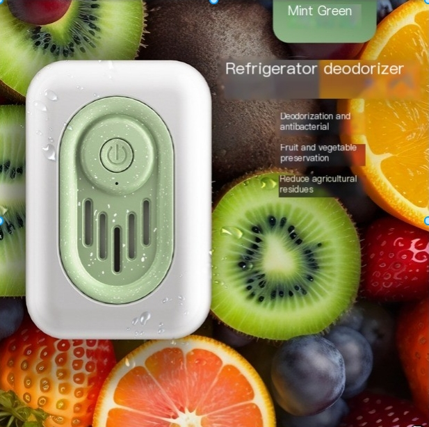 Desodorizante para refrigeradores, desodorizante de ozono, eliminación de olores, purificación del aire, conservación, esterilización, desodorizante, desodorizante_voghion.com