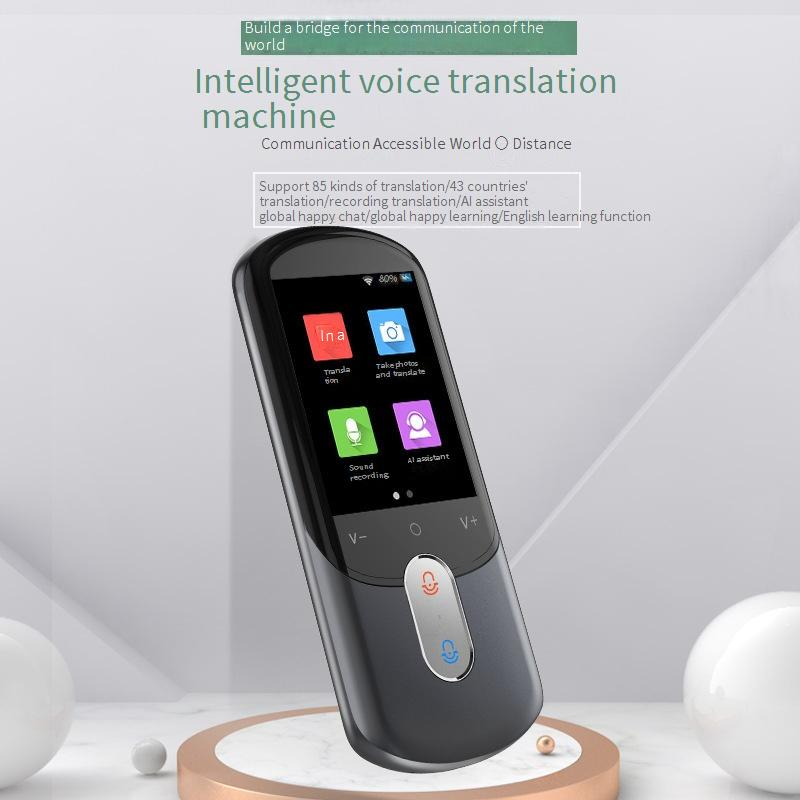 F4A Multilingual Smart Translator Device - 134 Languages Real-Time Voice & Photo Translation, Offline Mode, Portable Travel Translator_voghion.com