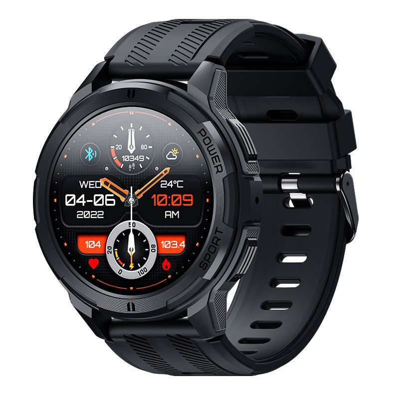 C25 Smart Watch Bluetooth Chiamata Schermo AMOLED HD da 1,43 pollici Frequenza cardiaca Pressione sanguigna Monitoraggio della salute Sport_voghion.com