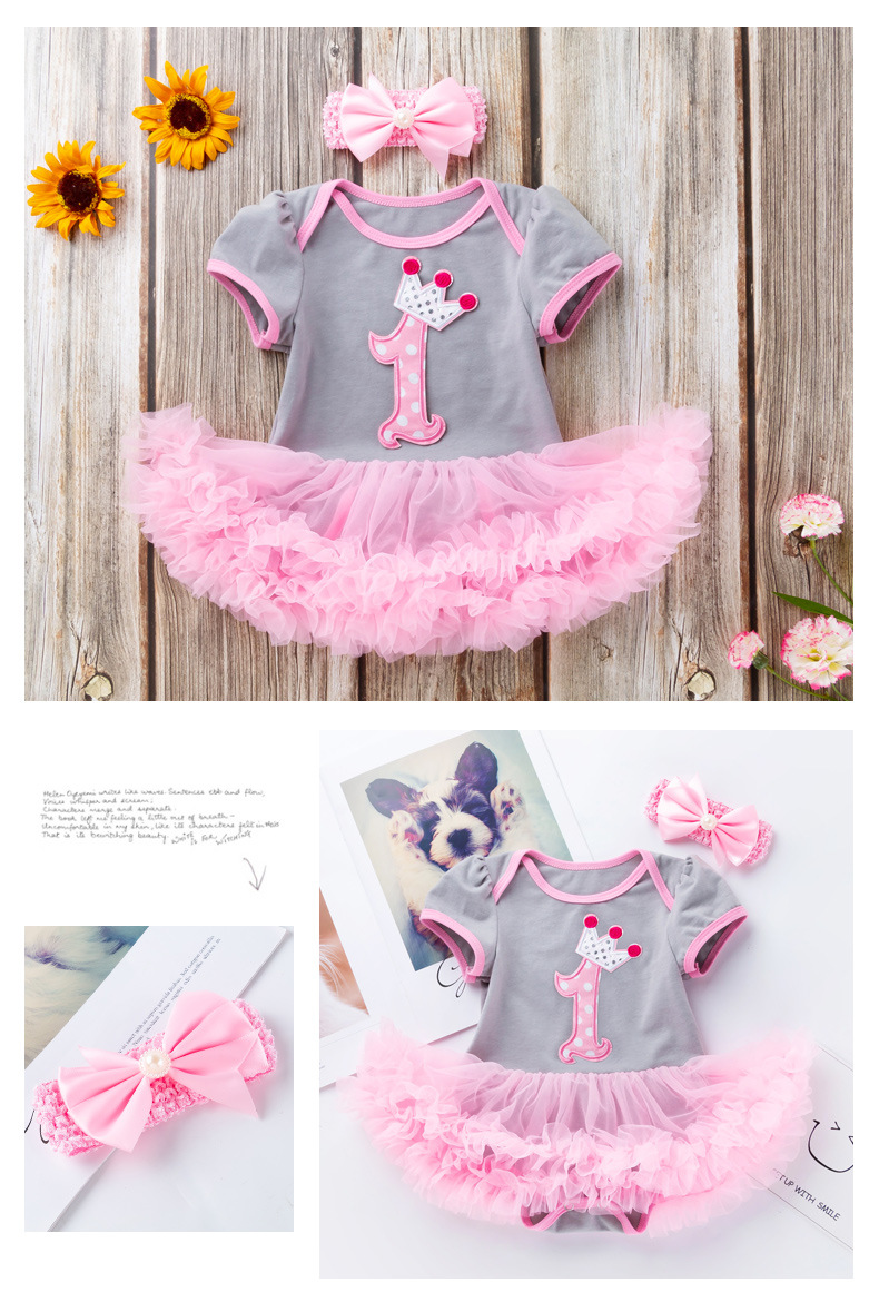 Vestiti per bambini vendita calda bambina estiva per bambini vestito abito da principessa a maniche corte 0-2 anni abiti da compleanno per bambini abiti per bambini_voghion.com