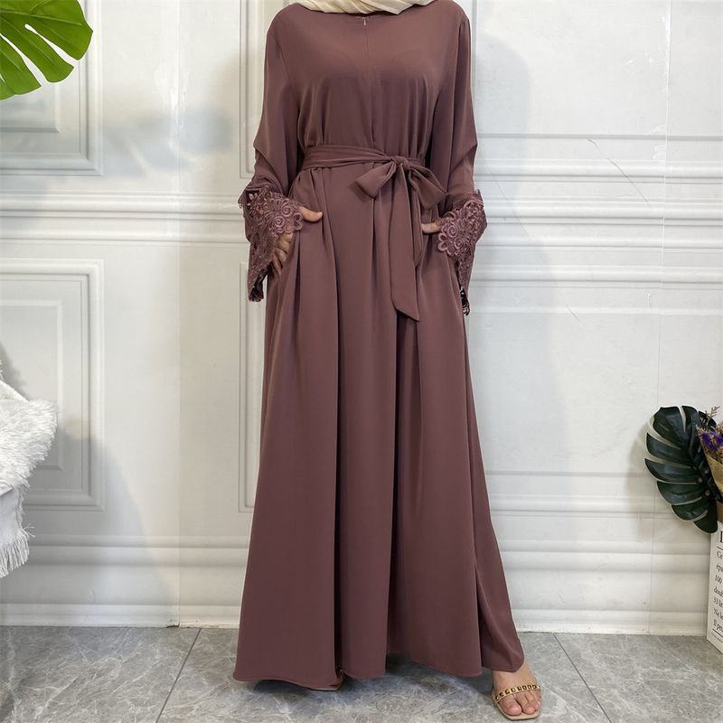Yeni Müslüman Abaya Elbise Dubai Uzun Kadın Abiye Elbise Fas Kaftanı Anne Ön Fermuarlı Nida Tasarım Kadın Elbisesi Türk Elbiseleri_voghion.com