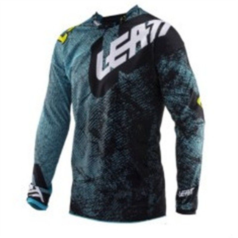 Maillot de cyclisme à manches longues pour VTT et moto tout-terrain, séchage rapide, été_voghion.com