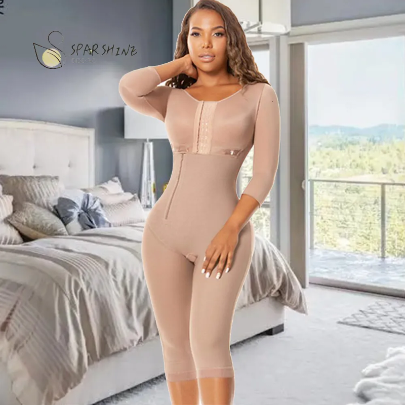 Waist Tummy Shaper fas colombian Women full body Shapewear Tummy Control Waist Trainer shaper bbl shorts buttocks lifts_voghion.com
