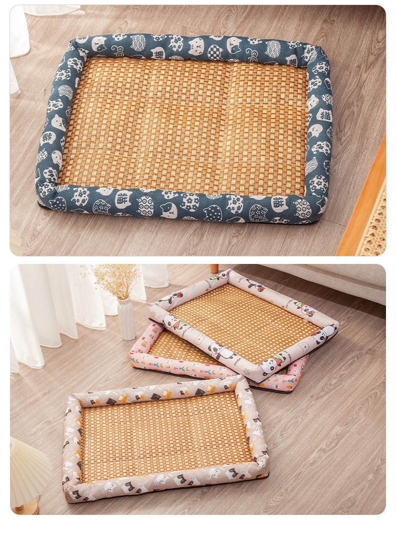 Ice Cool Mat Four Seasons universāls suņu spilvens vasaras kaķu ligzdai dzesēšanas un nodilumizturīgs mājdzīvnieku gultas piederumi_voghion.com