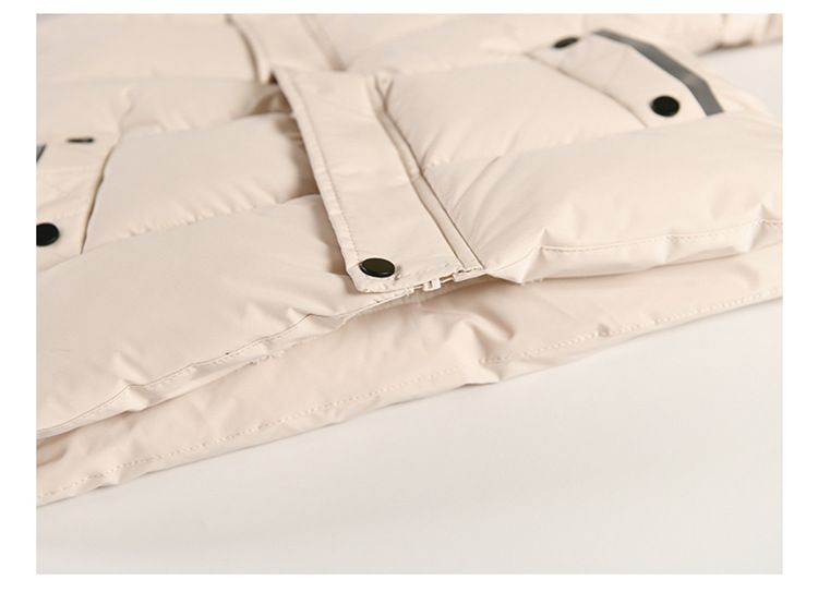 Chaqueta acolchada de algodón de invierno para niño, de comercio exterior, gruesa, de estilo corto y moderno, con borde cruzado, venta directa de fábrica_voghion.com