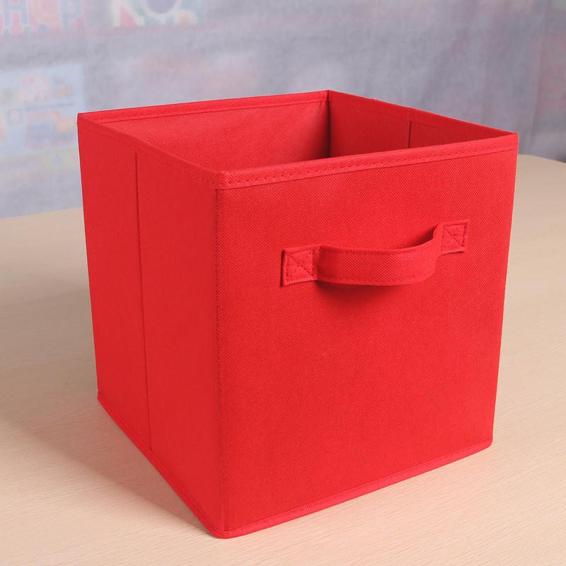 Nueva caja de almacenamiento navideña, caja de almacenamiento de tela no tejida para ropa, decoración de bolas, caja de clasificación de objetos, estilo cajón_voghion.com