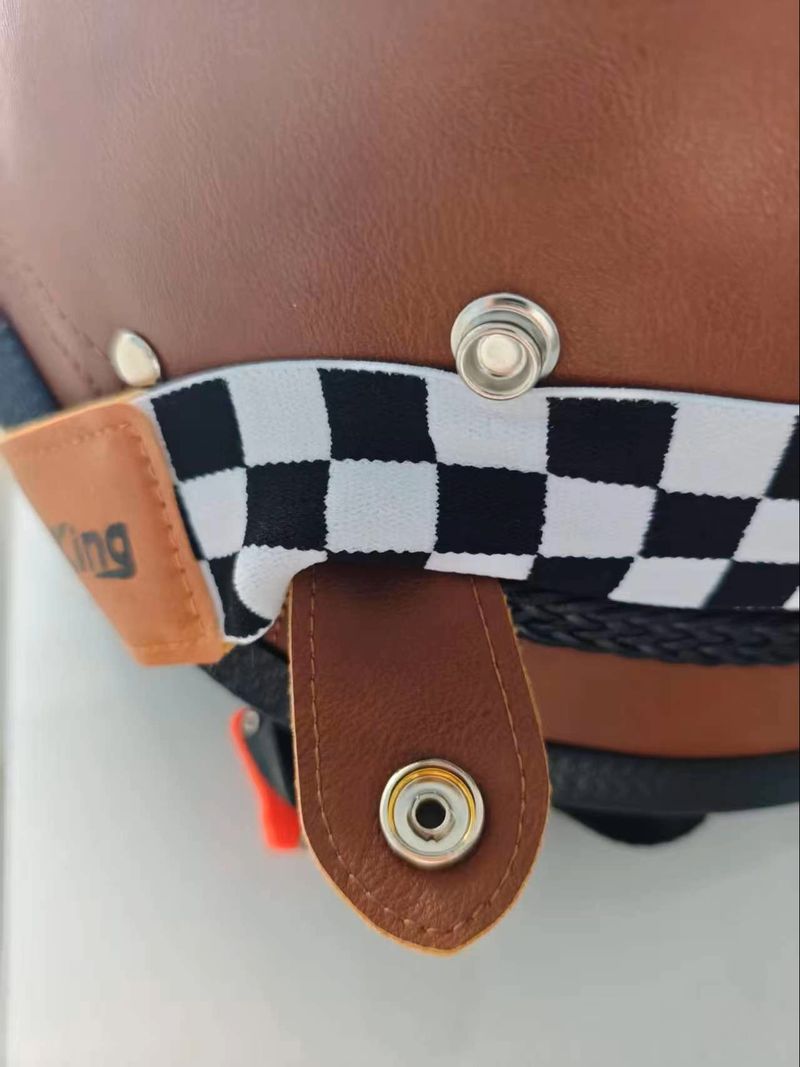 German Cruise Retro Halbhelm Herren Motorradhelm Motorrad Scoop Helm PU Leder Soldatenhelm Lederhelm_voghion.com