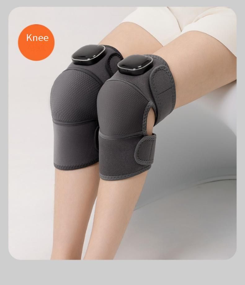 Wireless Heating Knee Massager With Vibration & Magnetic Therapy - Adjustable Temperature For Joint Pain Relief, Arthritis,_voghion.com
