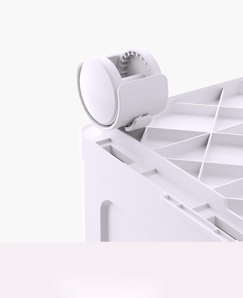 No-Installation Folding Wardrobe, Multi-layer Storage Cabinet For Living Room Children's Clothes, Freestanding Space Saver_voghion.com