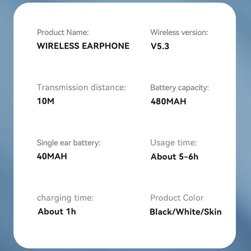 Cuffie wireless a conduzione ossea Cuffie da gioco Bluetooth 5.3 Auricolari sportivi con cancellazione del rumore per iPhone Xiaomi High_voghion.com