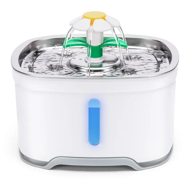Automatic Water Fountain 2.4L For Cats And Dogs By PawParty Store_voghion.com