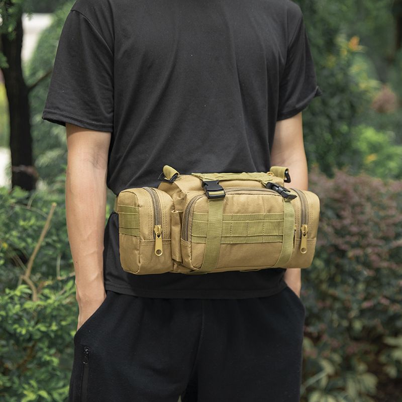 Multi functional sports outdoor hanging fishing waterproof running bag waist bag camera tactical bag 3P magic waist bag_voghion.com