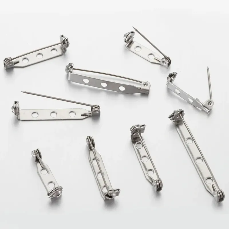 20 pezzi 2040 mm spilla in acciaio inossidabile impostazioni di base di sicurezza aghi accessori fai da te componenti di reperti per la creazione di gioielli_voghion.com