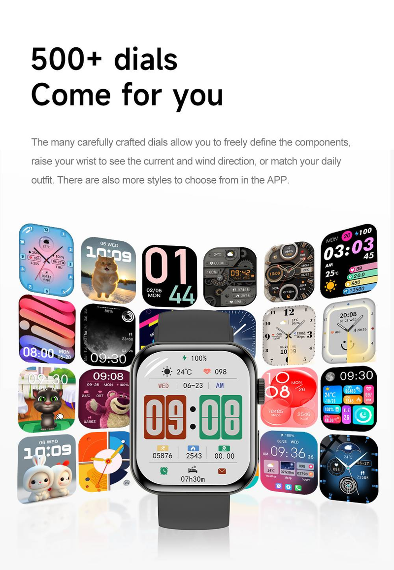 Pro Huawei Xiaomi AMOLED Chytré hodinky pro muže WATCH FIT 3 Bluetooth volání GPS Sport Tracker IP68 Voděodolné Dámské chytré hodinky 2024 Nové_voghion.com