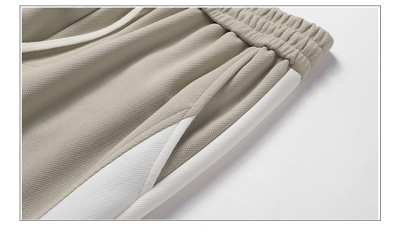 Conjunto deportivo para hombre: camiseta de manga larga y pantalón jogger de moda para otoño e invierno, mezcla de algodón ligero, negro, gris, caqui y beige, tallas S-XXXL._voghion.com