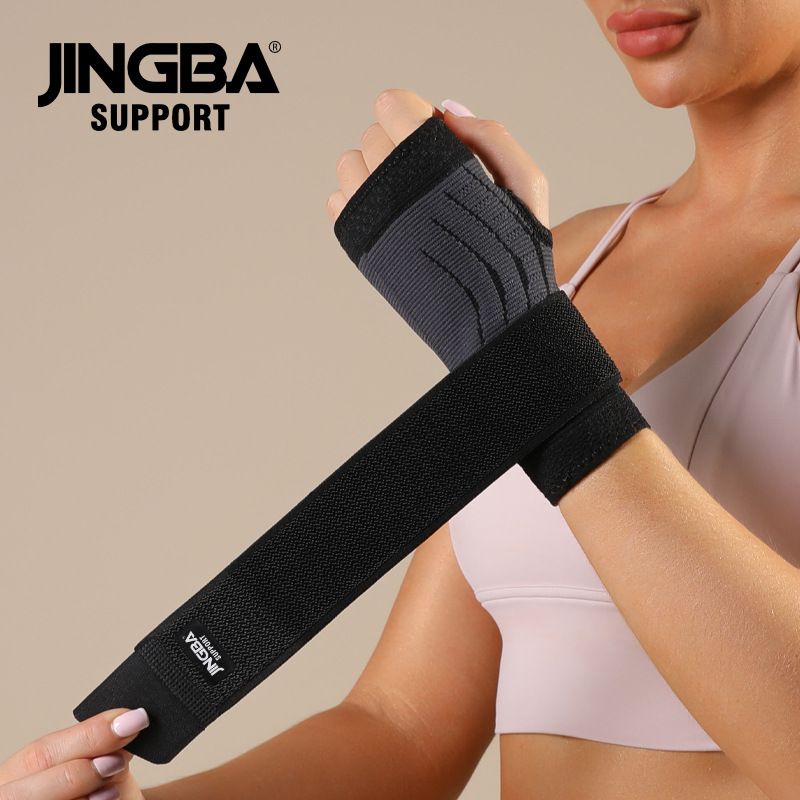 JINGBA Palm Guard per adulti, sport all'aria aperta, fitness, attrezzatura protettiva per sollevamento pesi, pressione, riscaldamento del polso, ciclismo, basket, all'ingrosso_voghion.com