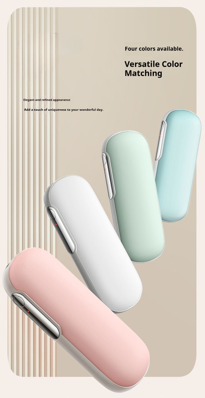 USB-Handwärmer und Powerbank (5000 mAh) – Tragbares Heizkissen mit 3 Temperaturen, FCC/CE/RoHS-zertifiziert, leicht (119 g) für Reisen und den täglichen Gebrauch_voghion.com