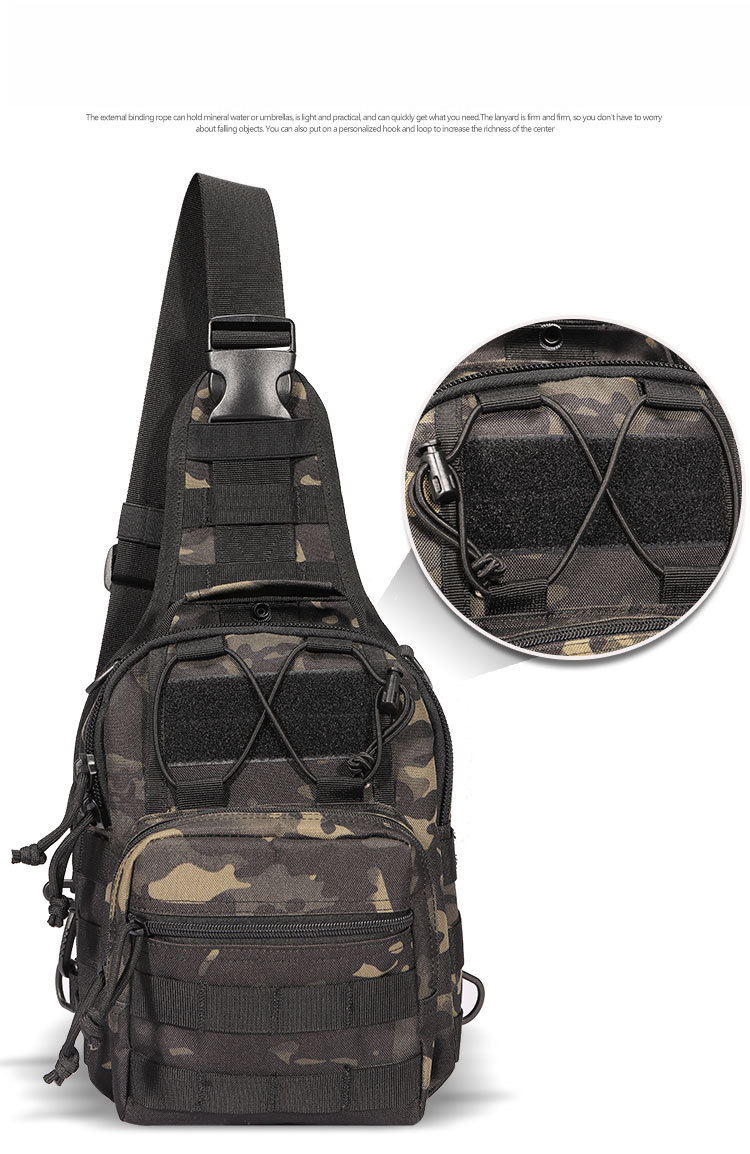 Taktische kleine Brusttasche Herren Oxford Tuch Brusttasche 600D verschlüsselt vergrößerte Camouflage Brusttasche Schultertasche Umhängetasche_voghion.com