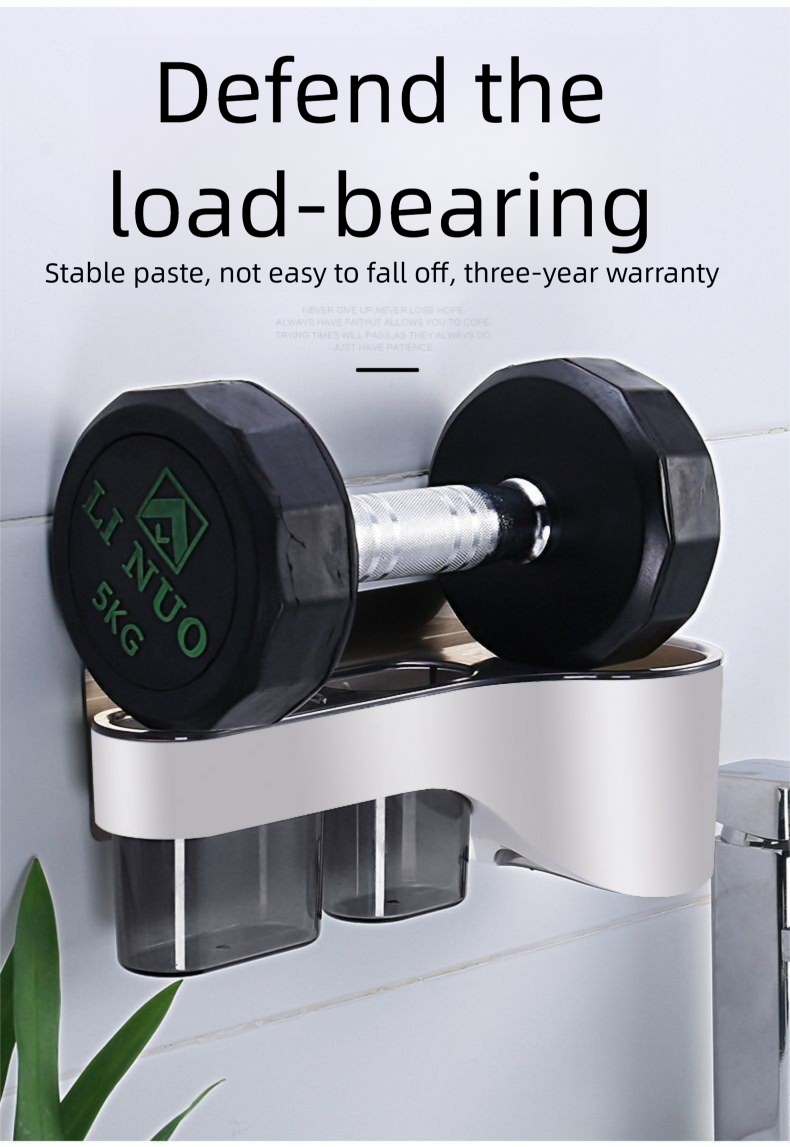 Toilet Wall-Mounted Storage Rack No-Drill Bathroom Household Hanging Rack Storage Rack Bathroom Shelf_voghion.com