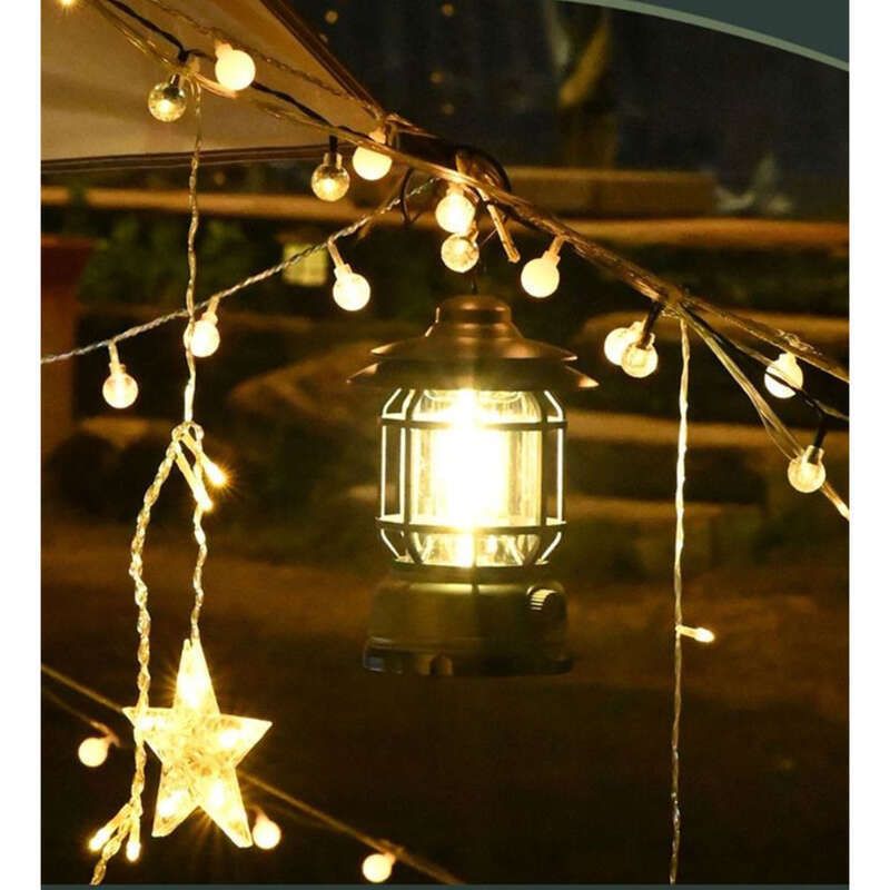 Solar Outdoor LED Notfall Tragbare Camping Zelt Lichter, Multifunktionale Wiederaufladbare_voghion.com