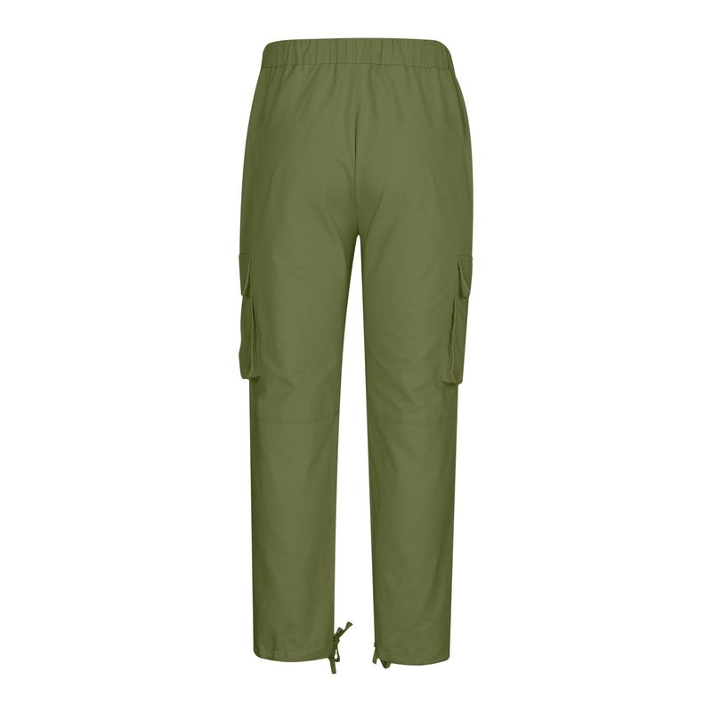 Herrenbekleidung Overalls Kordelzug Multi Pocket Freizeithose_voghion.com