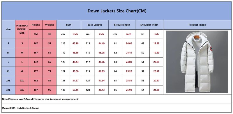 Schwerer Daunenmantel für Herren – Übergroße Unisex-Winterjacke | Minimalistischer Parka mit Kapuze_voghion.com