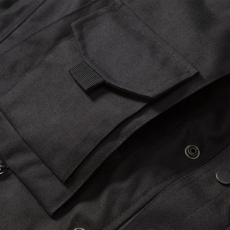 Tactical Jacket Men's Windproof Anti-scratch Motorcycle Outdoor Military Style Jacket - Lightweight Durable Nylon Adjustable Cuffs Multi-pocket Design_voghion.com