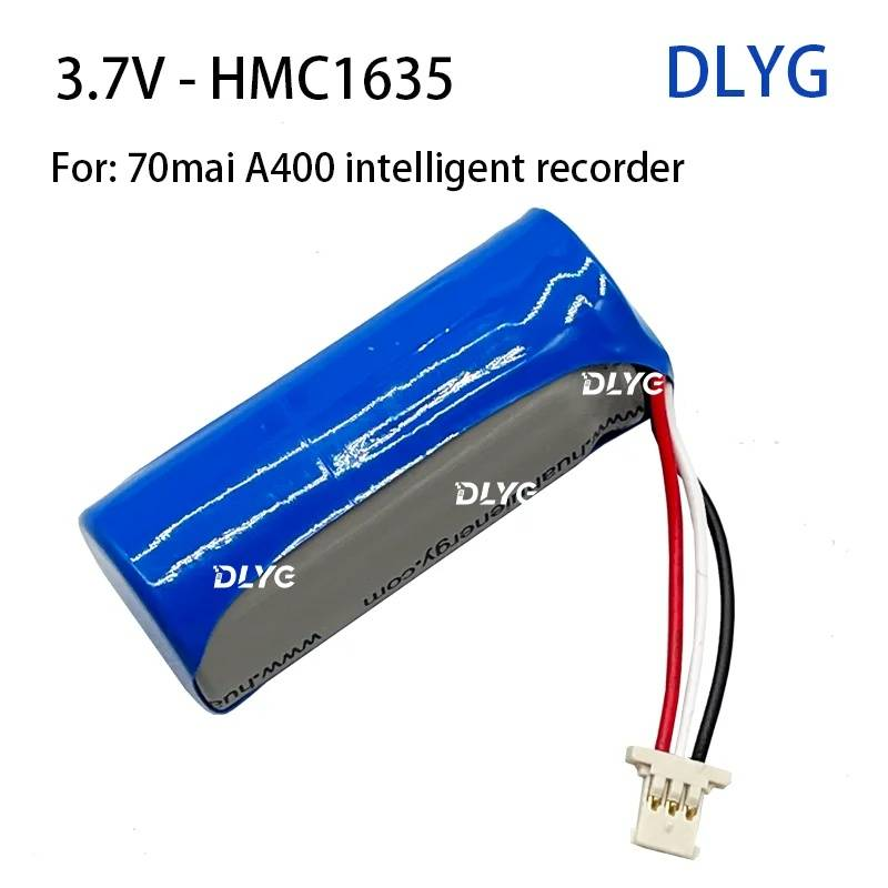 For 70mai A400 Rubik Cube Battery Smart Tachograph DVR Driving Recorder 3.7v 500mah HMC1635 Lithium Ion Battery_voghion.com