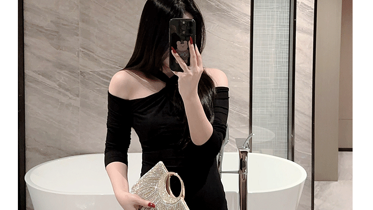 Borse a tracolla da donna, borse da sera alla moda, borse a mano con strass lucidi a righe, borse da damigella d'onore, borse da sera, borse da sera, borse a tracolla_voghion.com