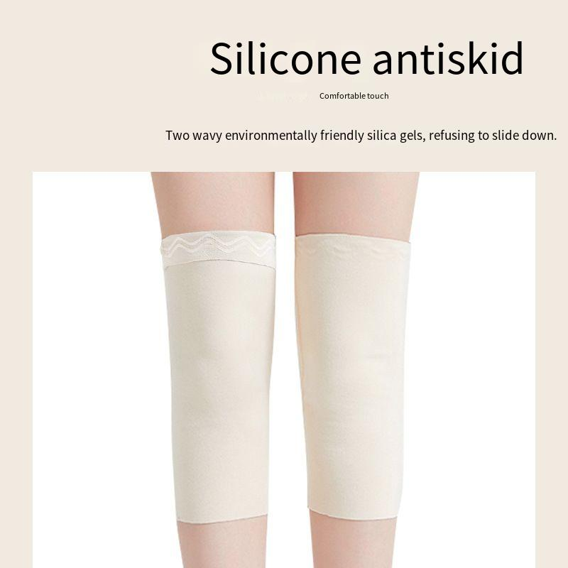 Thermo-Kniewärmer mit rutschfestem Griff – Deluxe-Kniemanschetten mit Fleecefutter für Männer und Frauen – Linderung von Arthritis und kaltem Wetter_voghion.com