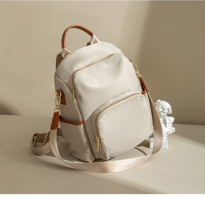 and Summer New Style, Large Capacity, Casual Oxford Fabric Backpack For Women, Korean Version, Multi-functional, Suitable For Commuting And Travel._voghion.com