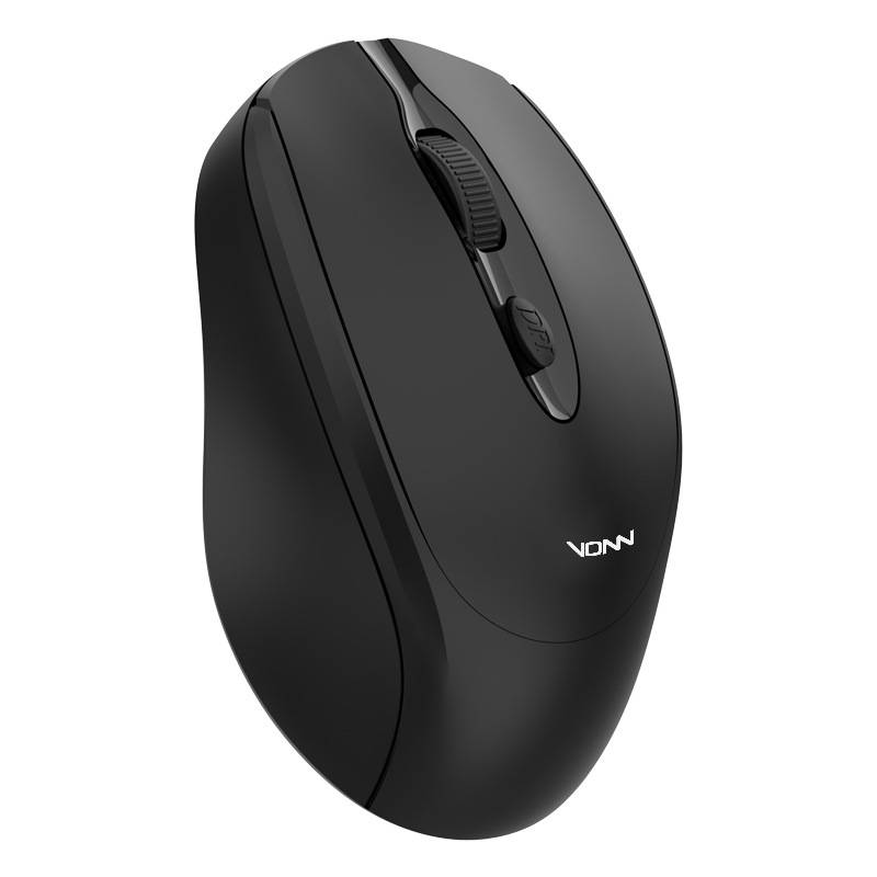 Wireless Rechargeable Mouse For Laptop, 2.4G Bluetooth Silent Gaming & Office Mouse, Ergonomic Design, 1200DPI, Compatible With PC/Tablet_voghion.com