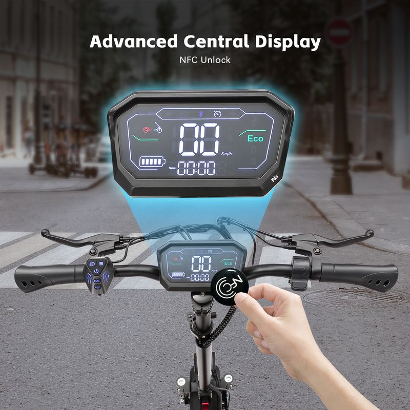 HALO KNIGHT T104 Elektroroller 52V 2400W 21Ah Batterie_voghion.com