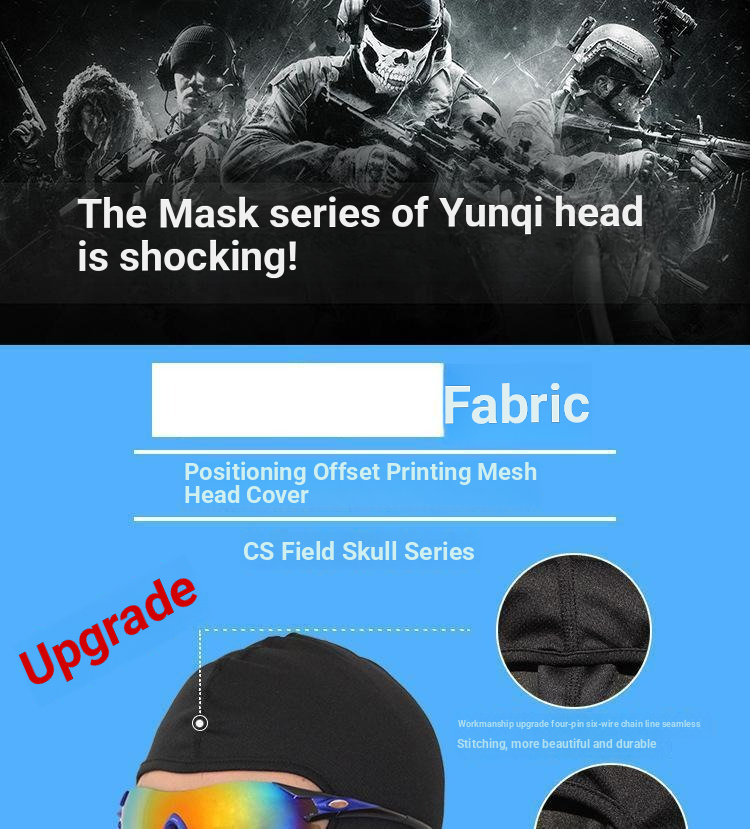 Cycling Masks, Call Of Duty Tactical Ghost Masks, Head Coverings, Skull Heads, Outdoor Cold Masks_voghion.com