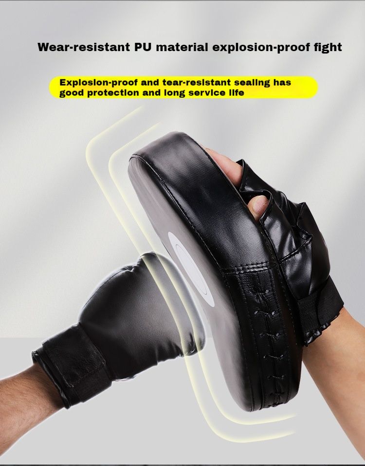 Taekwondo-Boxer-Zielscheibe, gebogene Box-Zielscheibe, für Erwachsene, Muay Thai, Kinder, Taekwondo, Sanda, Box-Trainingsausrüstung, Fuß-Zielscheibe_voghion.com