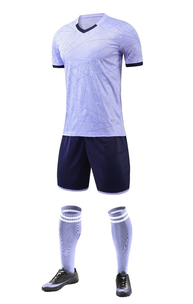 Men's Clothing Team Uniforms Student Sports Short-sleeved Jerseys DIY Font Size New Football Uniforms Suits Boys And Children_voghion.com
