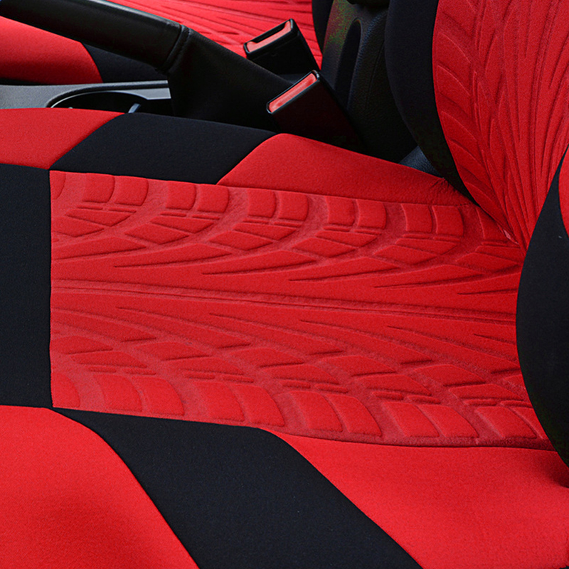 Fuzhongfu 9-Stéck Autositzbezich Set Komfort Sëtz Polyester Vir Heck Universal Passend Autositzbezich Komplett Set fir Auto SUV Minivan_voghion.com