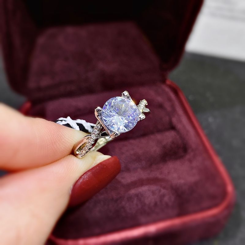 Herzen Acht Pfeile Moissanite Bull Head Damen vergoldet PT950 verstellbarer Ring Internet Celebrity Live_voghion.com