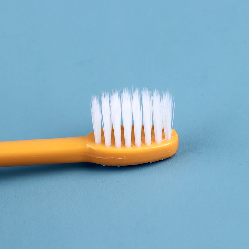 Spazzolino morbido con cervo cartone animato per bambini di età compresa tra 3-4, 5-6 anni, da utilizzare con custodia protettiva, panno per la casa per bambini con capelli fini e carini_voghion.com