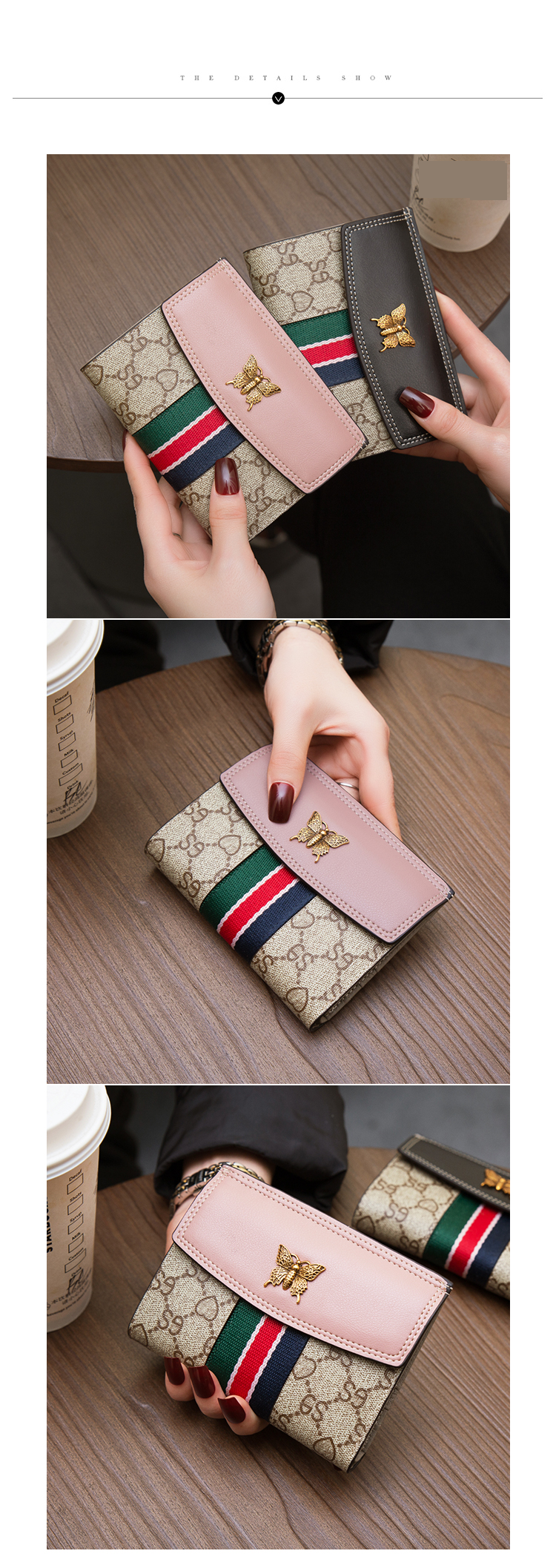 Damentaschen Neue Art Geldbörse Kleine Damen Geldbörse Kurze Damen Echtleder Multi Kartenfächer Rindsleder Einfache Vielseitige Hand Geldbörse Trend_voghion.com