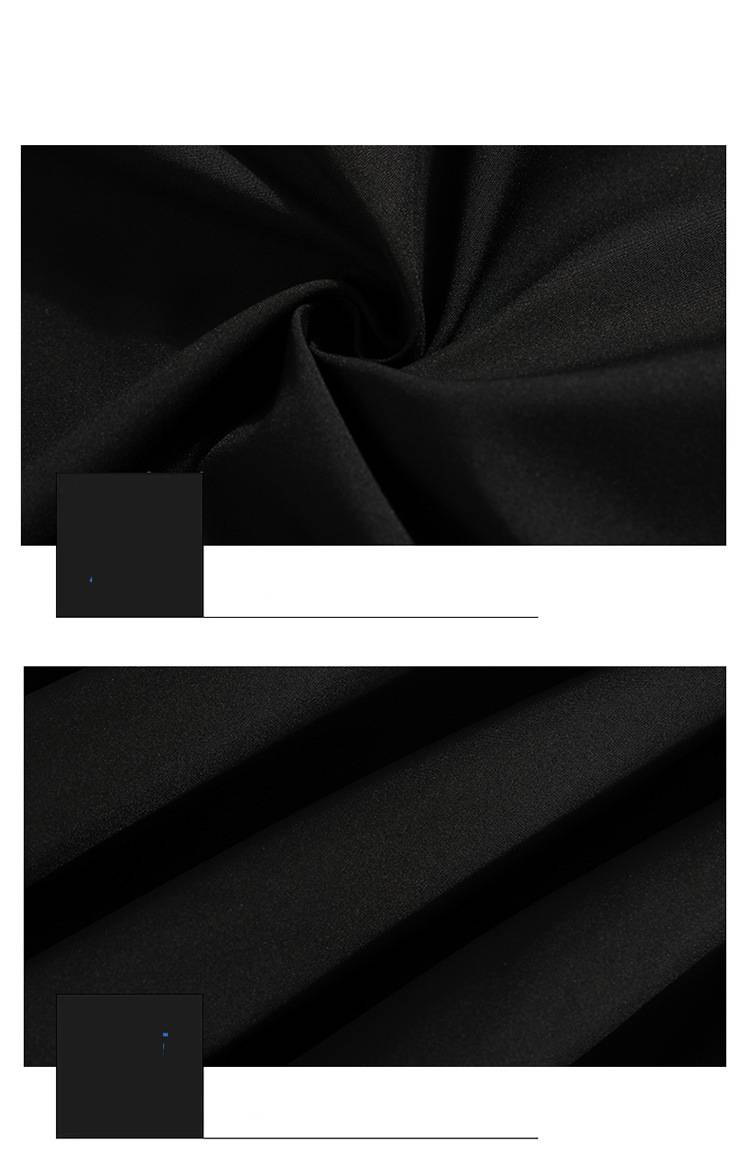 Giacca con revers a quadri da uomo Giacca finta con revers a quadri da uomo in due pezzi, vestibilità ampia, casual, primavera-autunno, nero e cachi, taglie dalla M alla 5XL_voghion.com