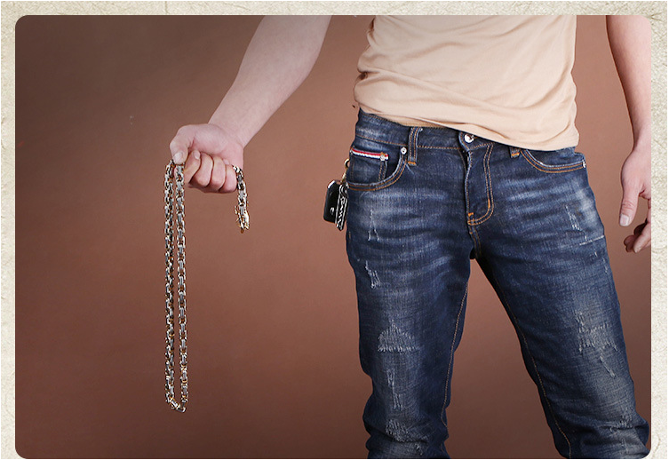 Outdoor Weapon Dragon Bone Titanium Stainless Steel Chain Whip Belt Supplies Bracelet Men's Self-Defense_voghion.com