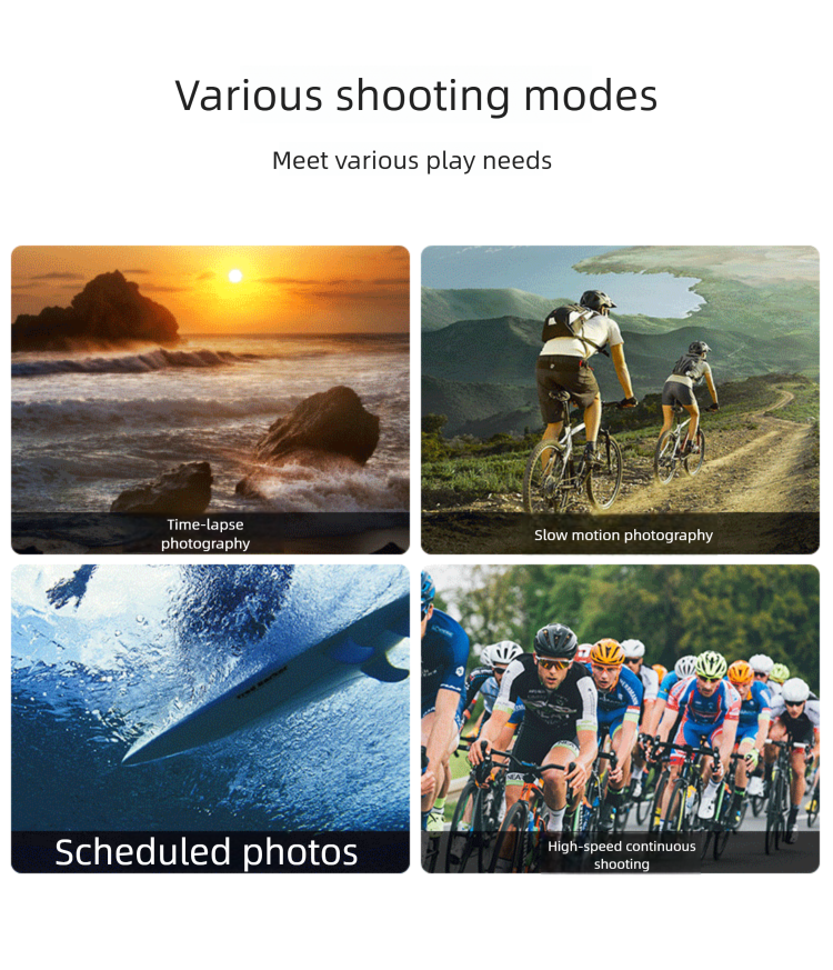 4K Action Waterproof HD Dual Screen Wifi Remote Control Outdoor Shooting Cycling Skiing Underwater Camera_voghion.com