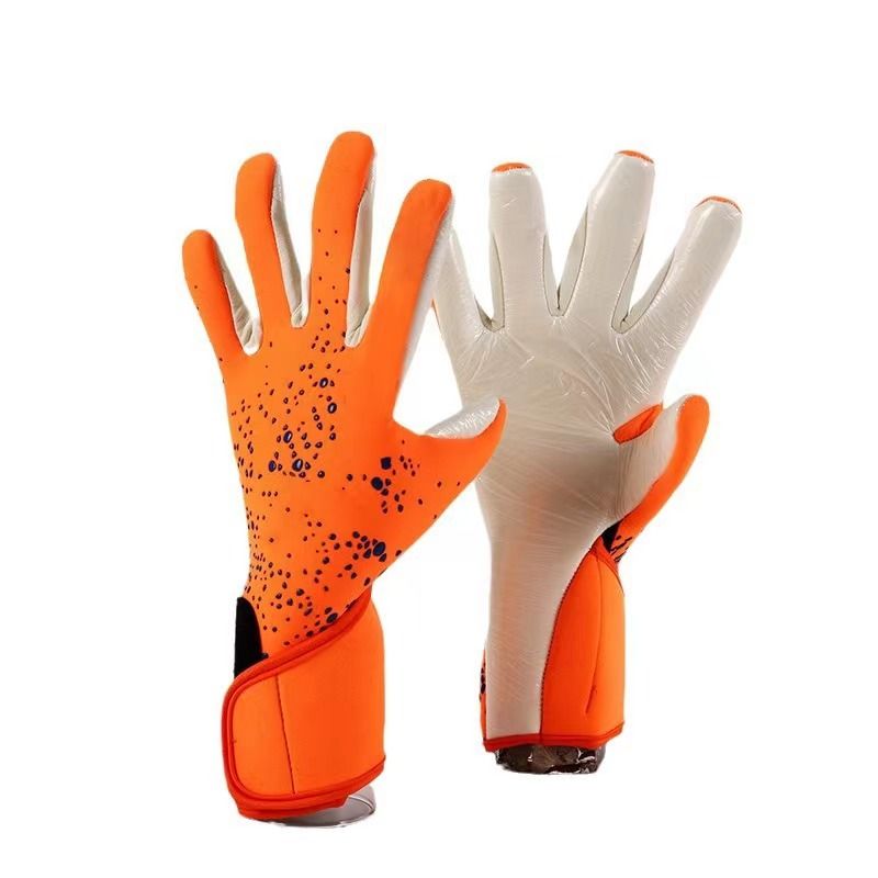 Novas luvas de goleiro para jovens e adultos, de látex, resistentes ao desgaste e antiderrapantes, luvas especiais para treinamento de competição_voghion.com