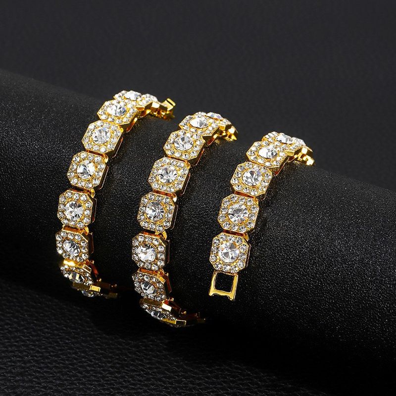 Lätt lyx stil rund legering rock socker kubansk kedja personlighet halsband nyckelben sexig disco slitage rock socker kedja_voghion.com